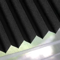 Tkanina Diego 753 Głęboka Czerń + Firana