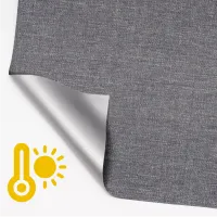 Tkanina Blackout 0016 Szary melanż