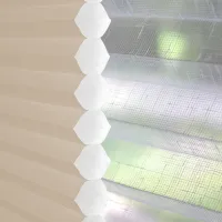 Tkanina Plaster Miodu AD 5 Beżowy + Firana